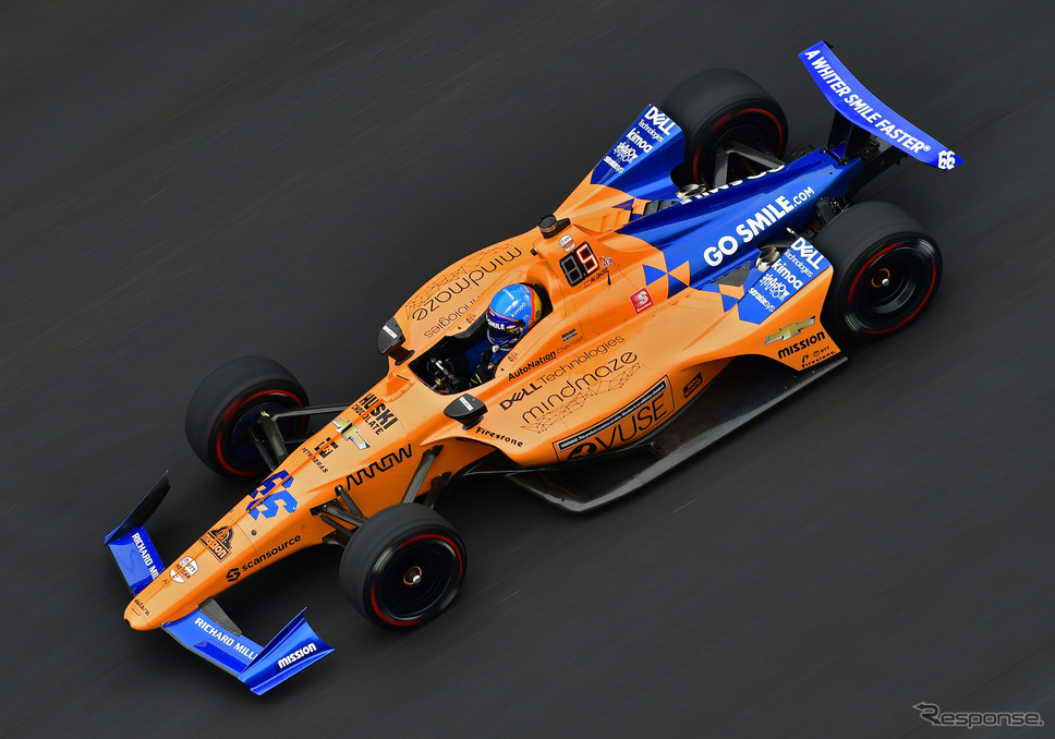 フェルナンド・アロンソ(2019年インディ500挑戦時)《写真提供 INDYCAR》