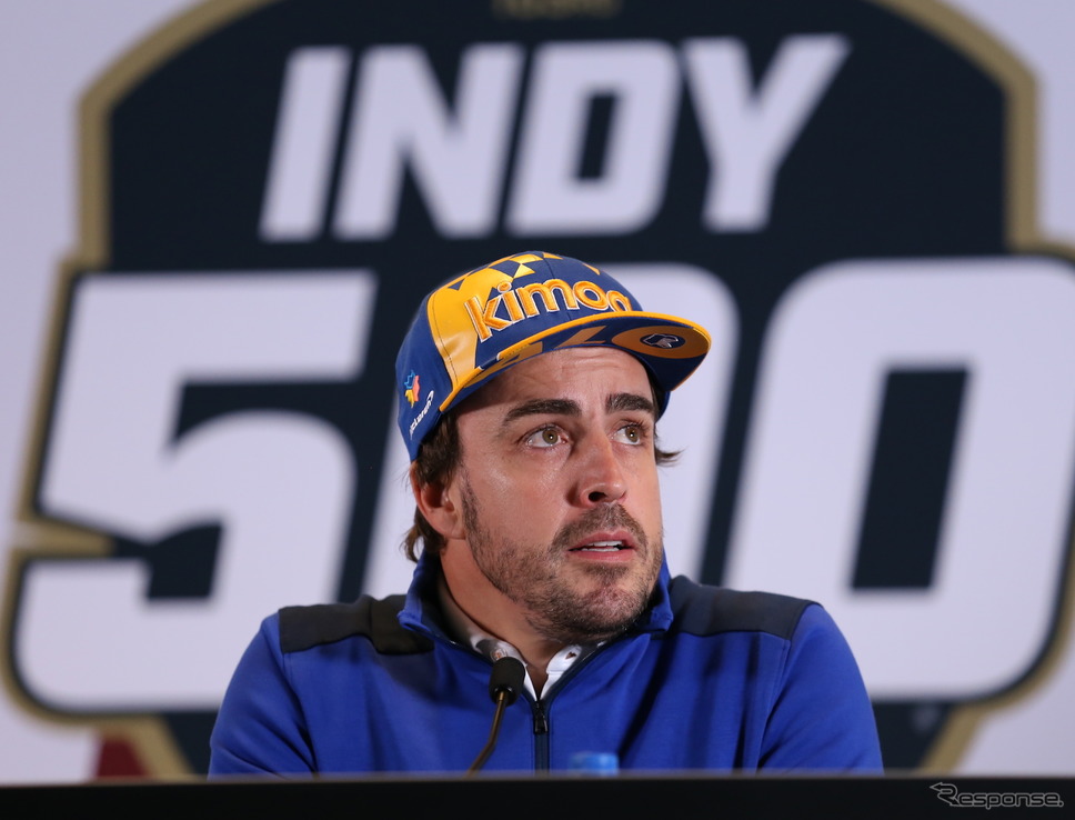 フェルナンド・アロンソ(2019年インディ500挑戦時)《写真提供 INDYCAR》