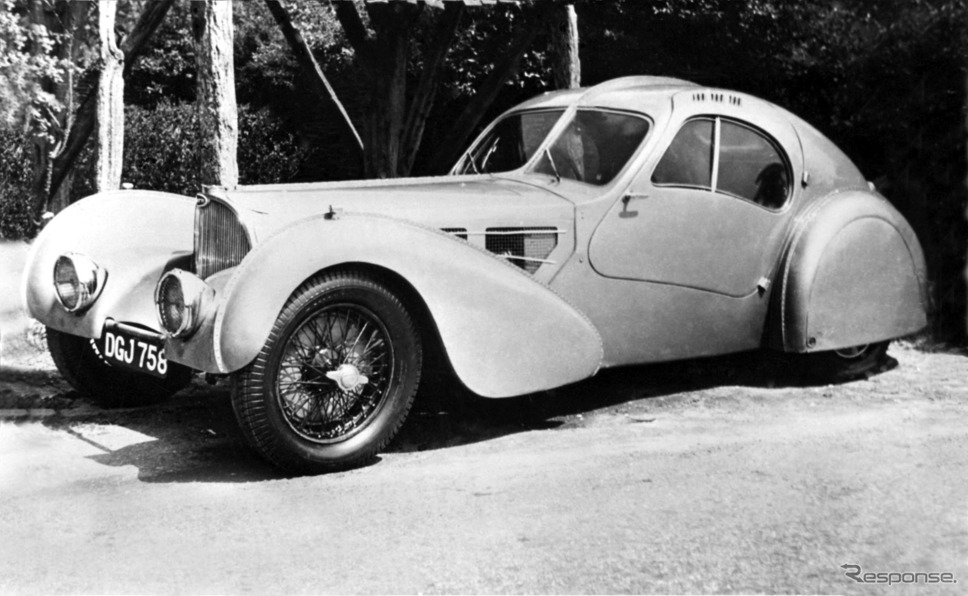タイプ57 SCアトランティック・クーペ。「ロチルド（ロスチャイルド）」と呼ばれる1台。《photo by Bugatti 》