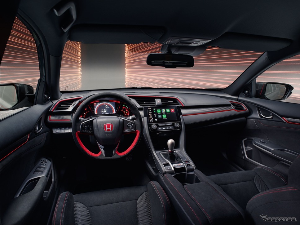 ホンダ・シビック・タイプR 改良新型のスポーツライン(欧州仕様)《photo by Honda》