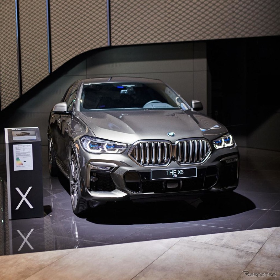 BMW X6 新型(フランクフルトモーターショー2019)《photo by BMW》