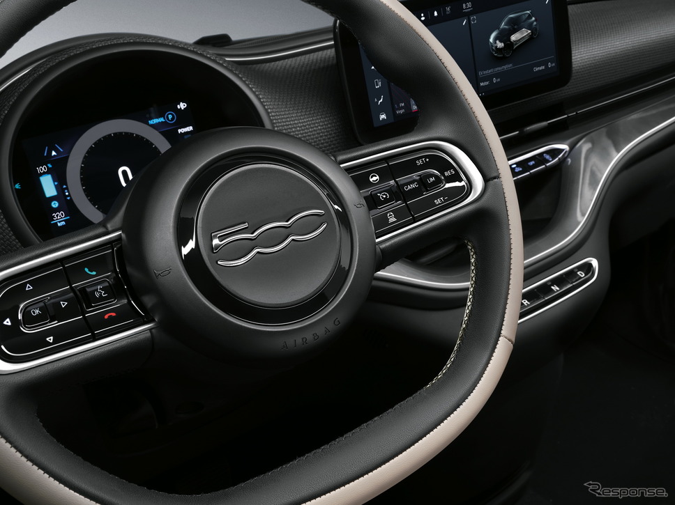 フィアット 500 新型のEV《photo by Fiat》
