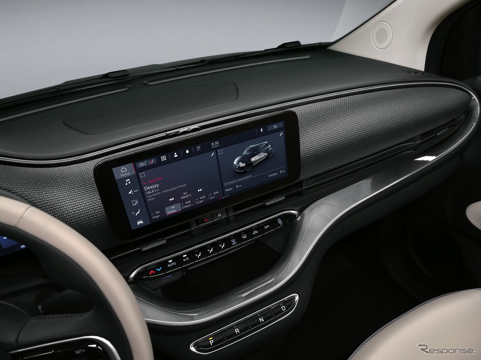 フィアット 500 新型のEV《photo by Fiat》
