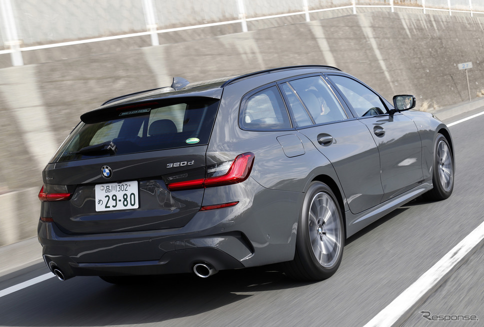 BMW 3シリーズツーリング 新型(320dツーリング xDrive)《撮影 小林岳夫》