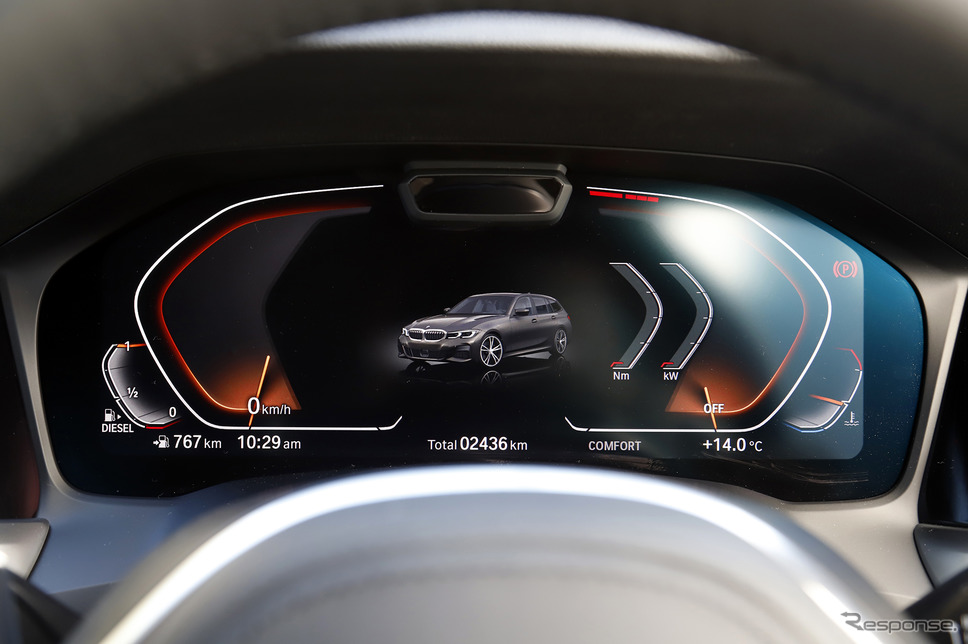 BMW 3シリーズツーリング 新型(320dツーリング xDrive)《撮影 小林岳夫》