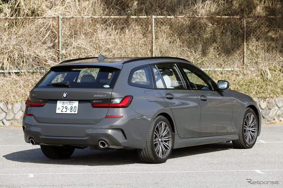 BMW 3シリーズツーリング 新型(320dツーリング xDrive)《撮影 小林岳夫》