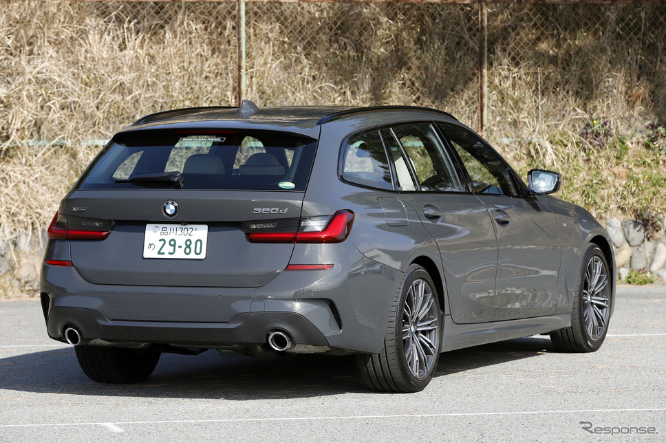 BMW 3シリーズツーリング 新型(320dツーリング xDrive)《撮影 小林岳夫》