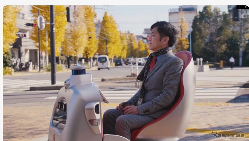 1人乗りロボット「ラクロ」の観光地向けソリューションのイメージ《画像 ZMP》