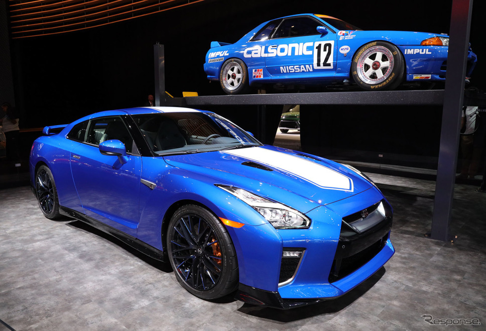 日産 GT-R 50thアニバーサリーエディション(ニューヨークモーターショー2019)《撮影 佐藤靖彦》