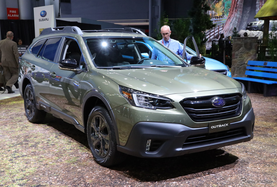 スバル アウトバック 新型(ニューヨークモーターショー2019)《撮影 佐藤靖彦》