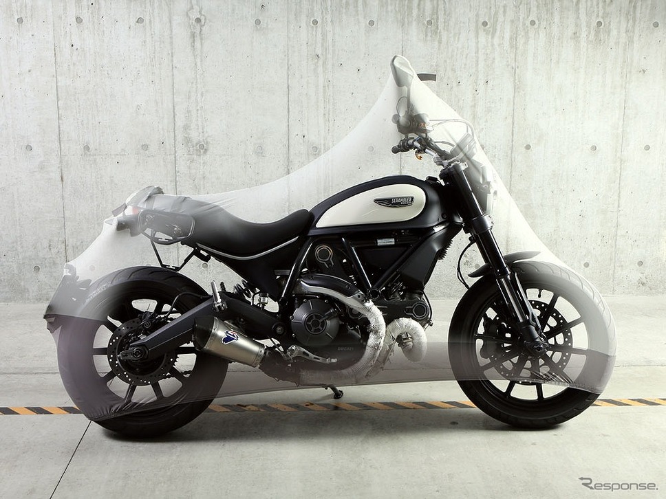 ストレッチバイクカバー2《画像:ビーズ》