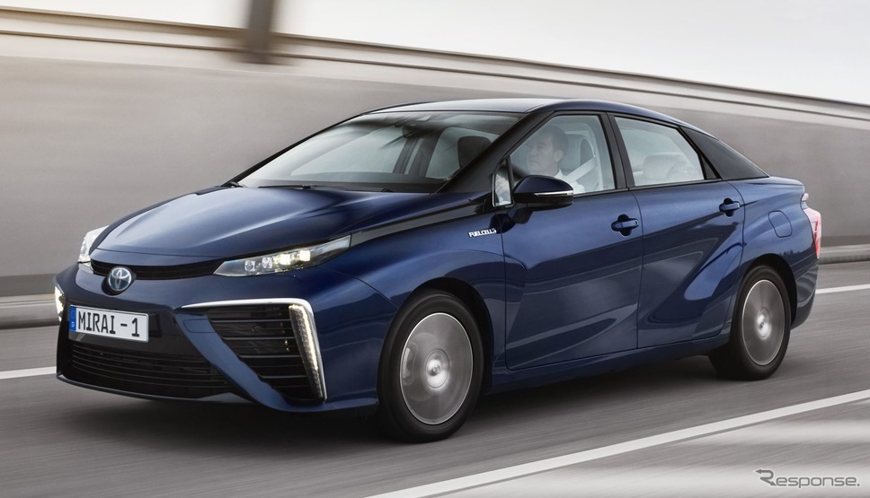 トヨタ・ミライ(欧州仕様)《photo by Toyota》