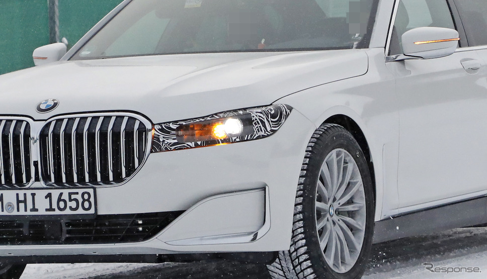 BMW 7シリーズ 次世代型プロトタイプ(スクープ写真)《APOLLO NEWS SERVICE》