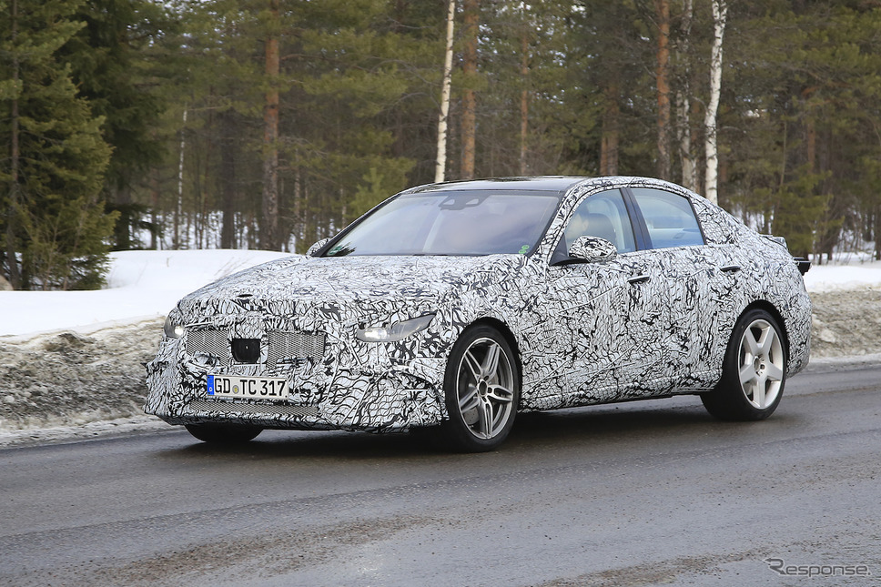 メルセデスAMG C53 開発車両（スクープ写真）《APOLLO NEWS SERVICE》