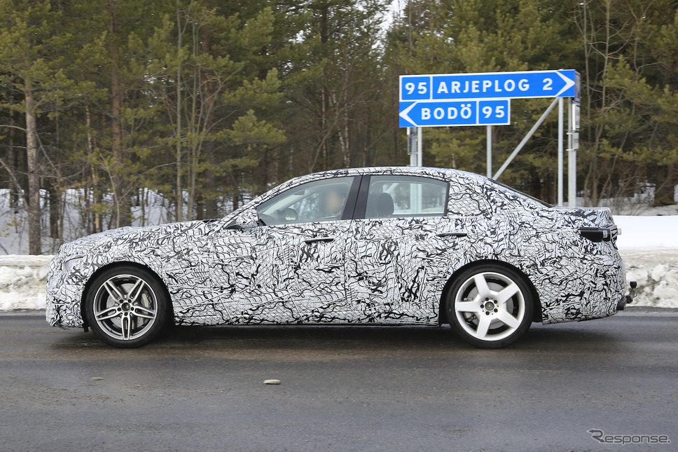 メルセデスAMG C53 開発車両（スクープ写真）《APOLLO NEWS SERVICE》