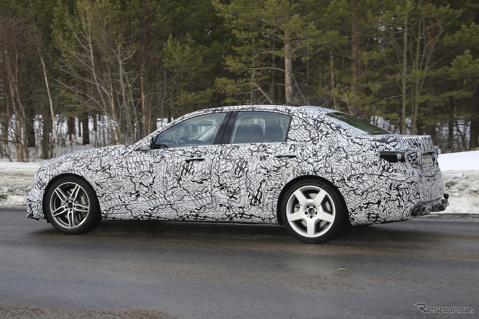 メルセデスAMG C53 開発車両（スクープ写真）《APOLLO NEWS SERVICE》