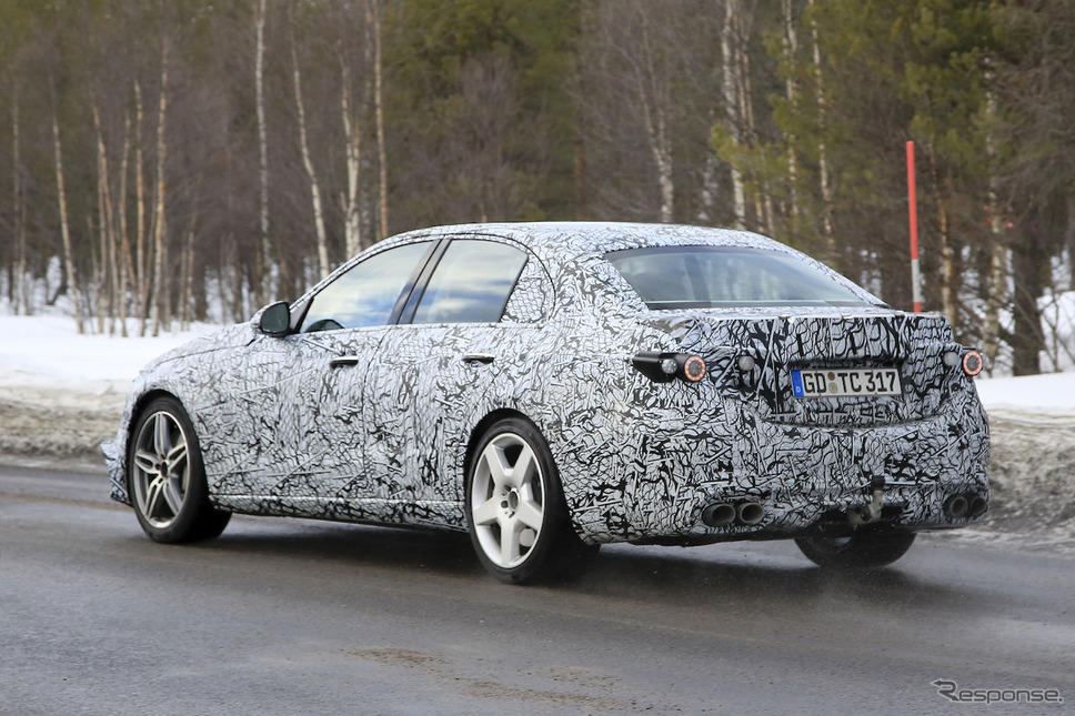 メルセデスAMG C53 開発車両（スクープ写真）《APOLLO NEWS SERVICE》
