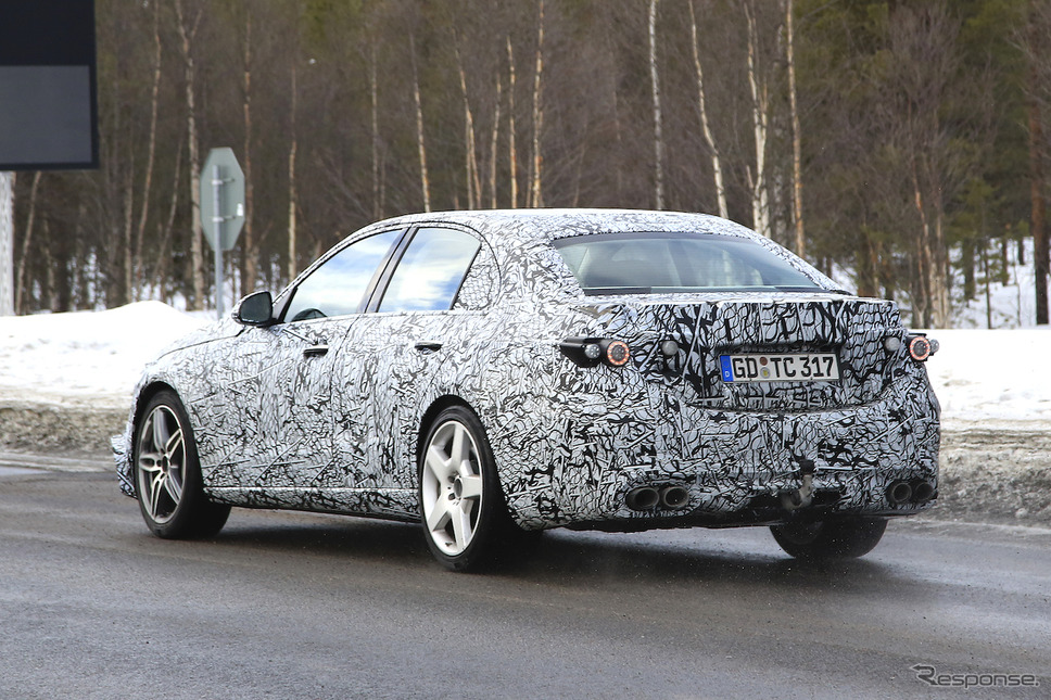 メルセデスAMG C53 開発車両（スクープ写真）《APOLLO NEWS SERVICE》