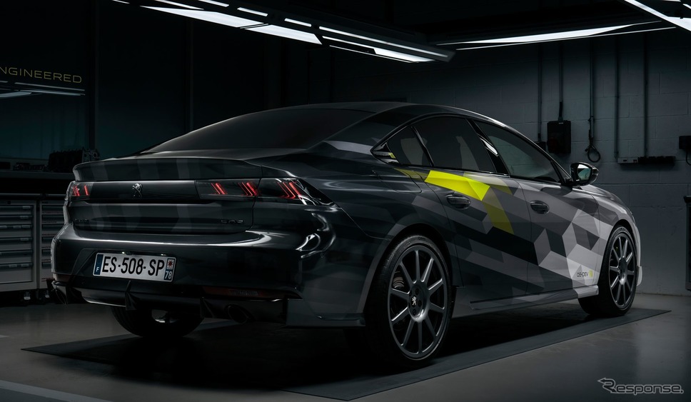 プジョー・コンセプト508プジョースポール・エンジニアードの新たなプロトタイプ《photo by Peugeot》