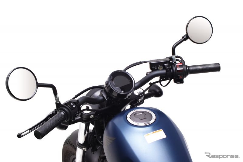 ツーリングスポーツハンドルバー(レブル250)《画像:アクティブ》