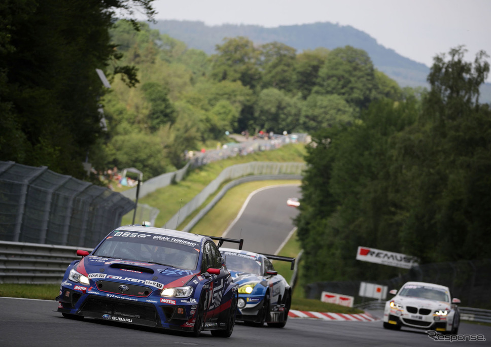 ニュルブルクリンク24時間レース(2019年大会の模様)《写真提供 SUBARU/STI》