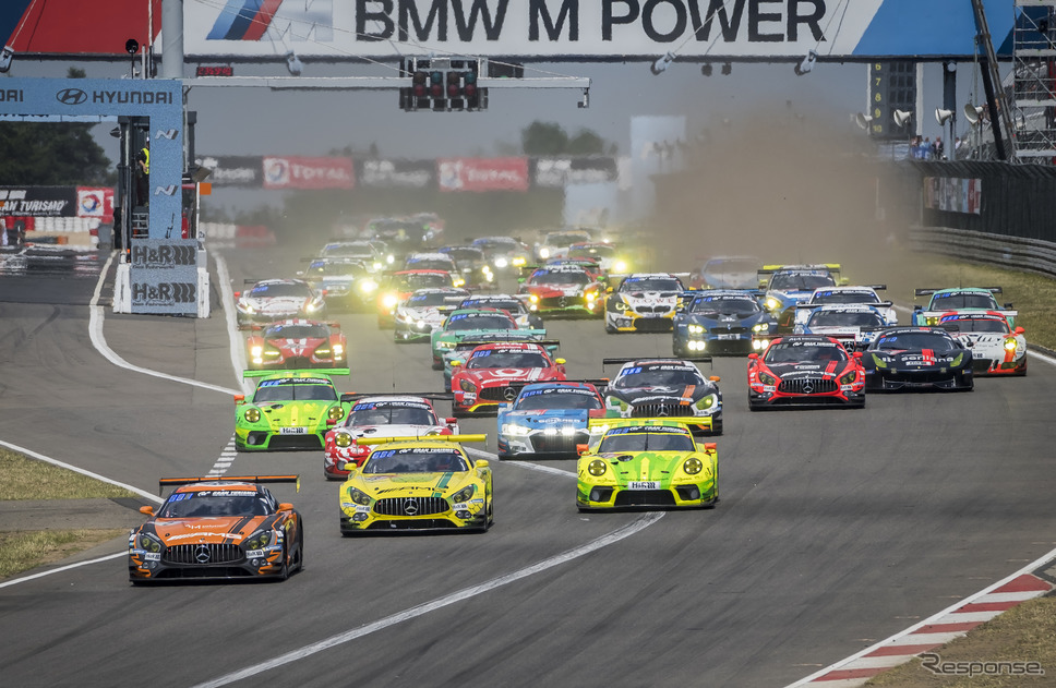 ニュルブルクリンク24時間レース(2019年大会の模様)《写真提供 TOYOTA》