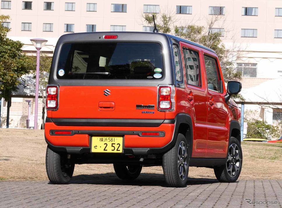 スズキ ハスラー 新型(ハイブリッドX)撮影 中村孝仁