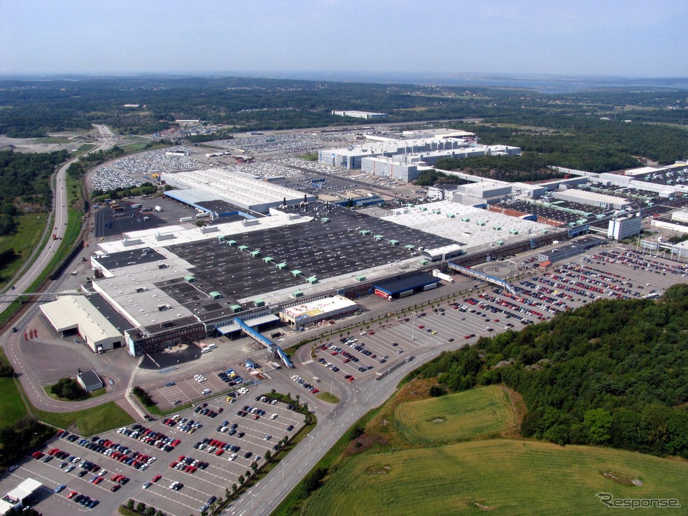 ボルボカーズのスウェーデン・トースランダ工場《photo by Volvo Cars》