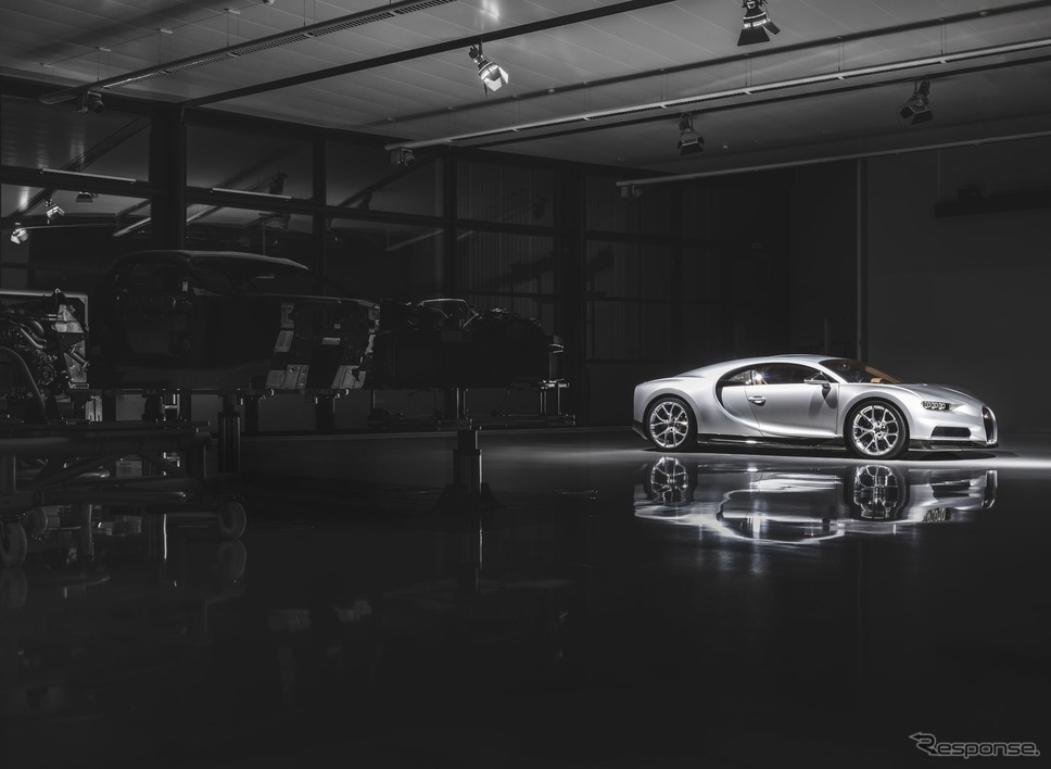 ブガッティ・シロンを生産するフランス・モルスハイム工場《photo by Bugatti》