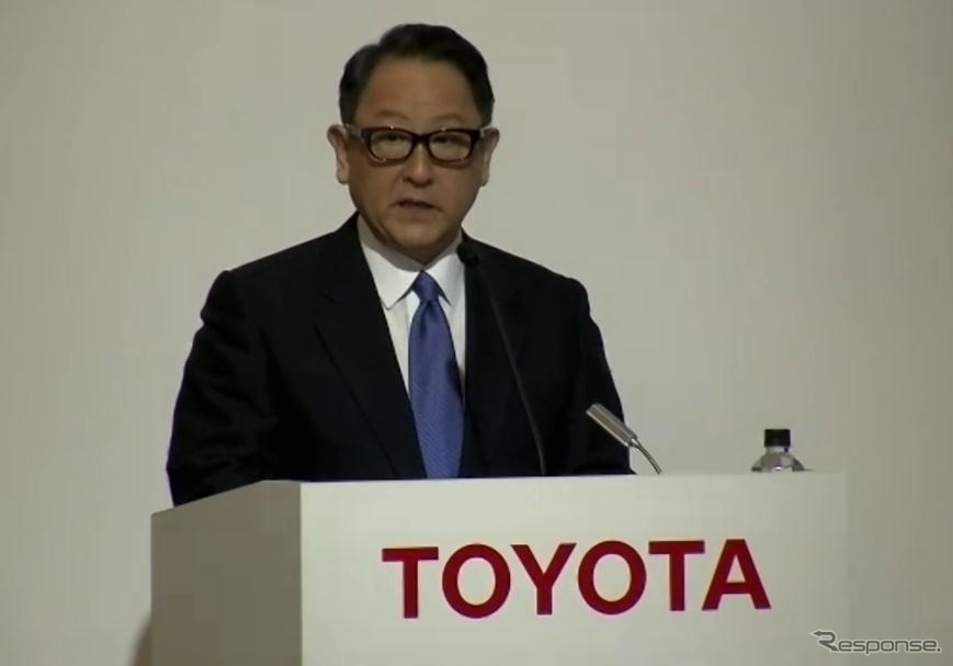 トヨタ自動車の豊田章男社長