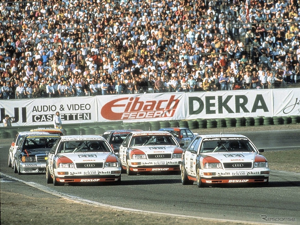 V8クワトロDTM（1990年）《photo by Audi》