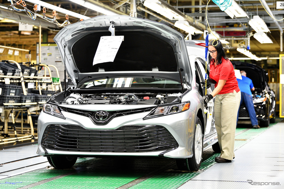 トヨタ自動車の米ケンタッキー工場《photo by Toyota》