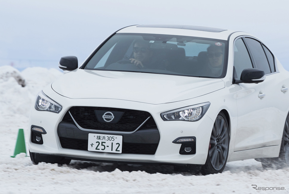 「400R」「Z」そして「GT-R」…日産のスペシャリティ・モデルは雪上でもインテリジェントか《写真 日産自動車》