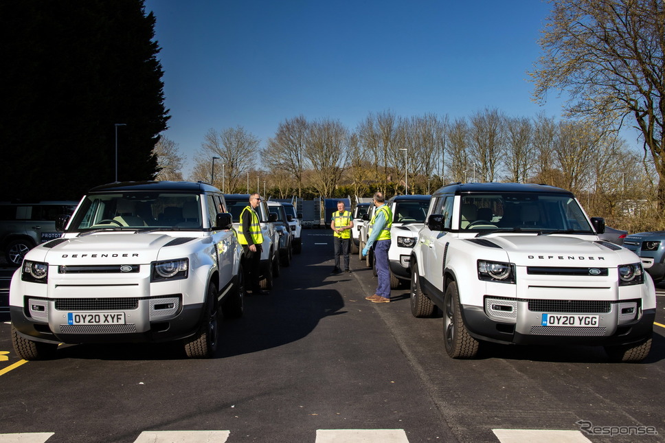 ジャガー・ランドローバーが新型コロナウイルス対策を支援《photo by Jaguar Land Rover》