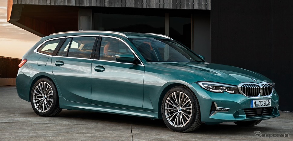 BMW 3シリーズ・ツーリング 新型の48Vマイルドハイブリッド搭載車《photo by BMW》