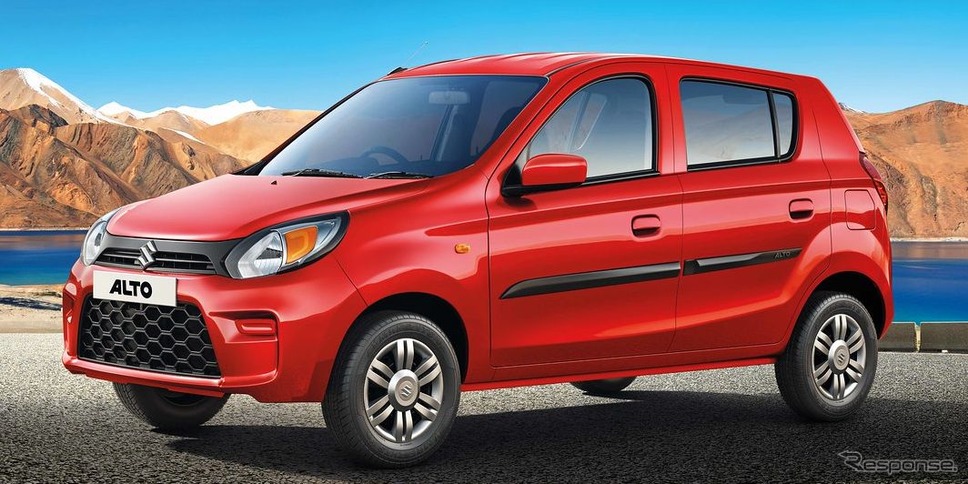 スズキ・アルト 改良新型(インド仕様)《photo by Suzuki》