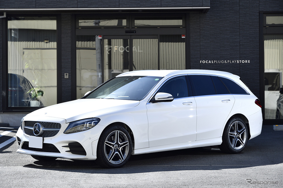 メルセデス・ベンツC220d《PHOTO:雪岡直樹》
