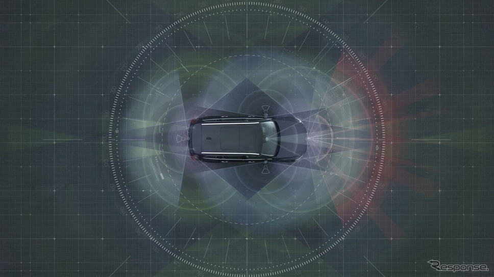 ボルボカーズの自動運転技術のイメージ《photo by Volvo Cars》