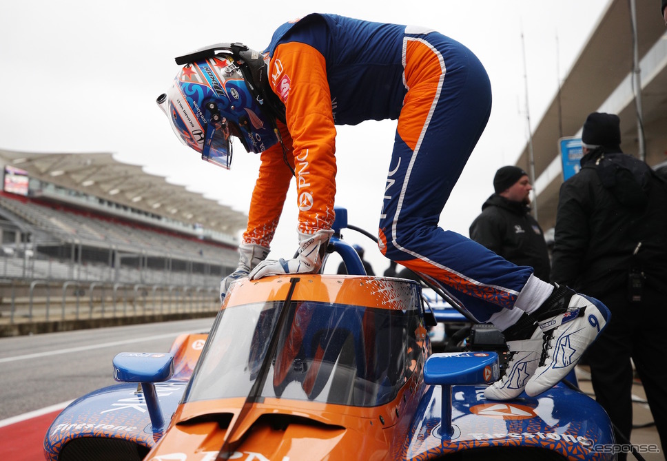 2020年2月に開催された合同テストの模様。《写真提供 INDYCAR》