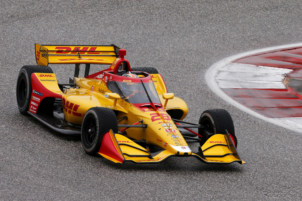 2020年2月に開催された合同テストの模様。《写真提供 INDYCAR》