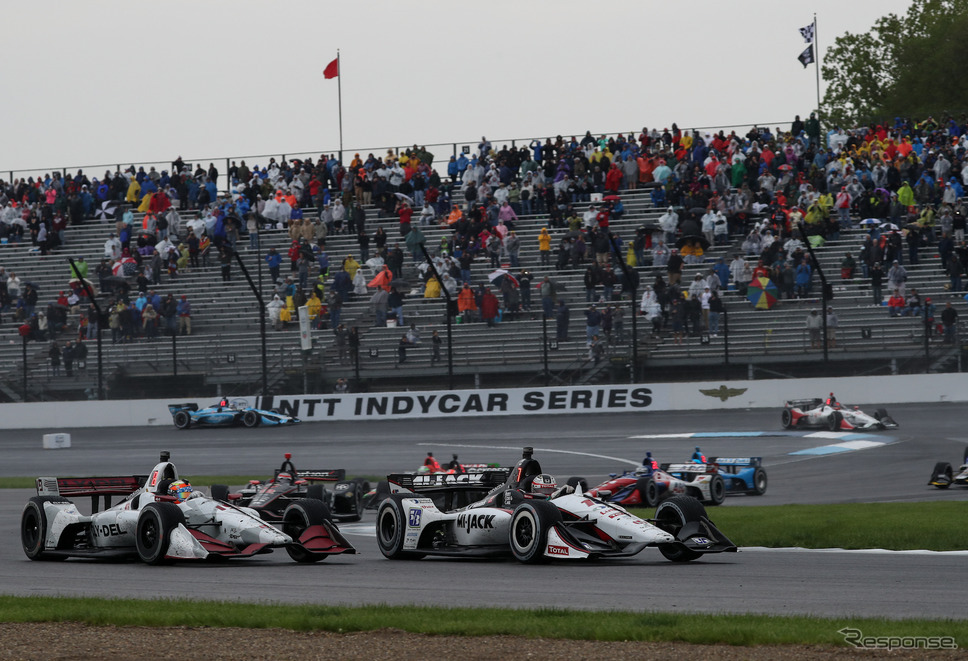 インディアナポリスは10月にロードコース戦の「Race 2」を実施する(写真は2019年のインディアナポリス・ロードコース戦)。《写真提供 INDYCAR》