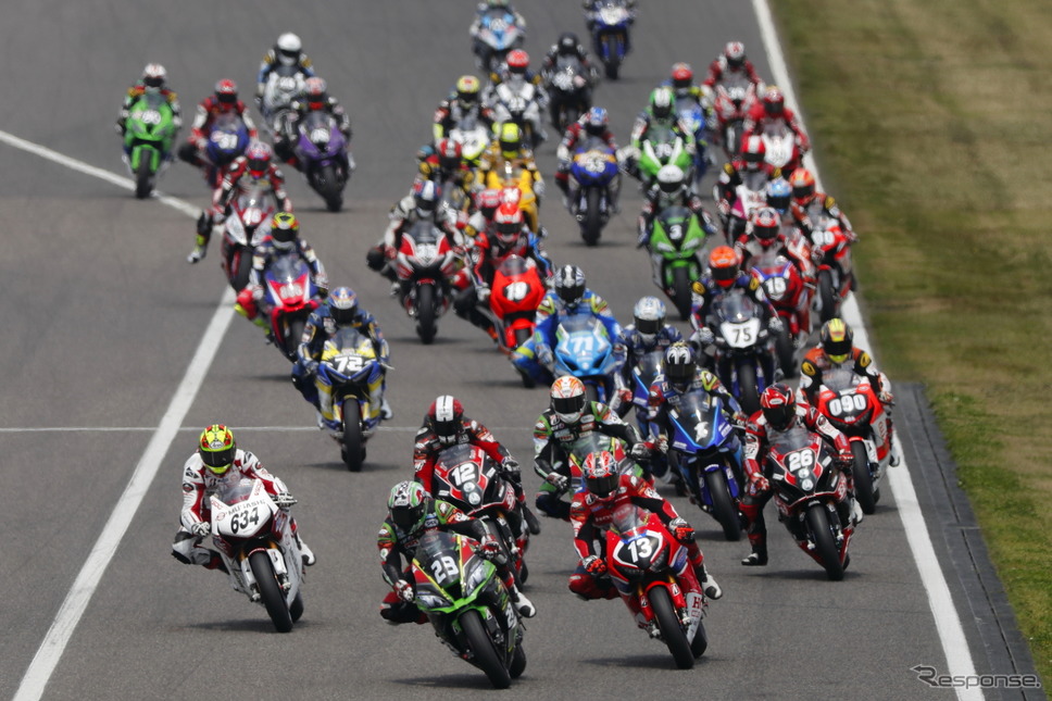 2019年MFJ全日本ロードレース第2戦、JSB1000クラス(鈴鹿2&4レース)《写真 モビリティランド》