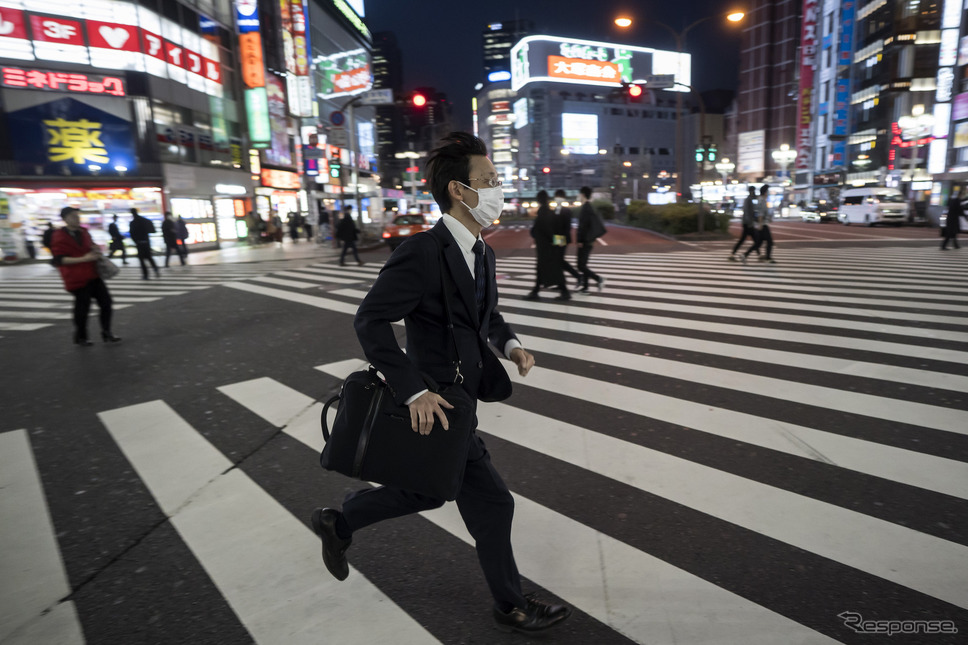 写真は4月8日の東京・新宿(c)getty images《getty images》
