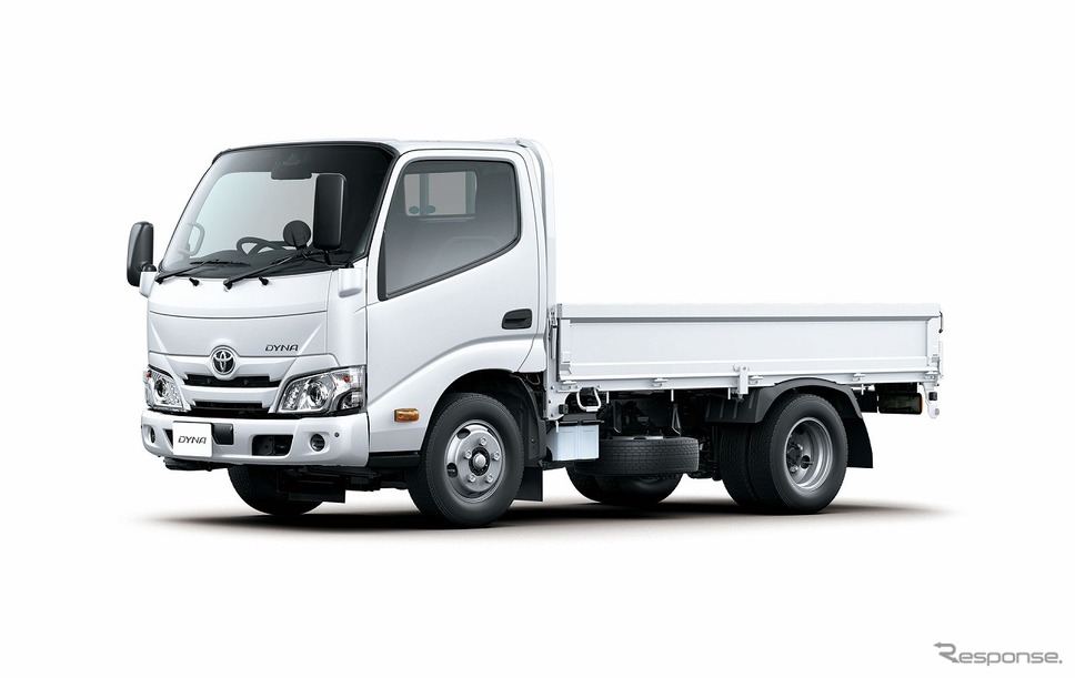 トヨタ ダイナ カーゴ 標準キャブ 標準デッキ フルジャストロー 2t積 ディーゼル車 2WD《画像:トヨタ自動車》