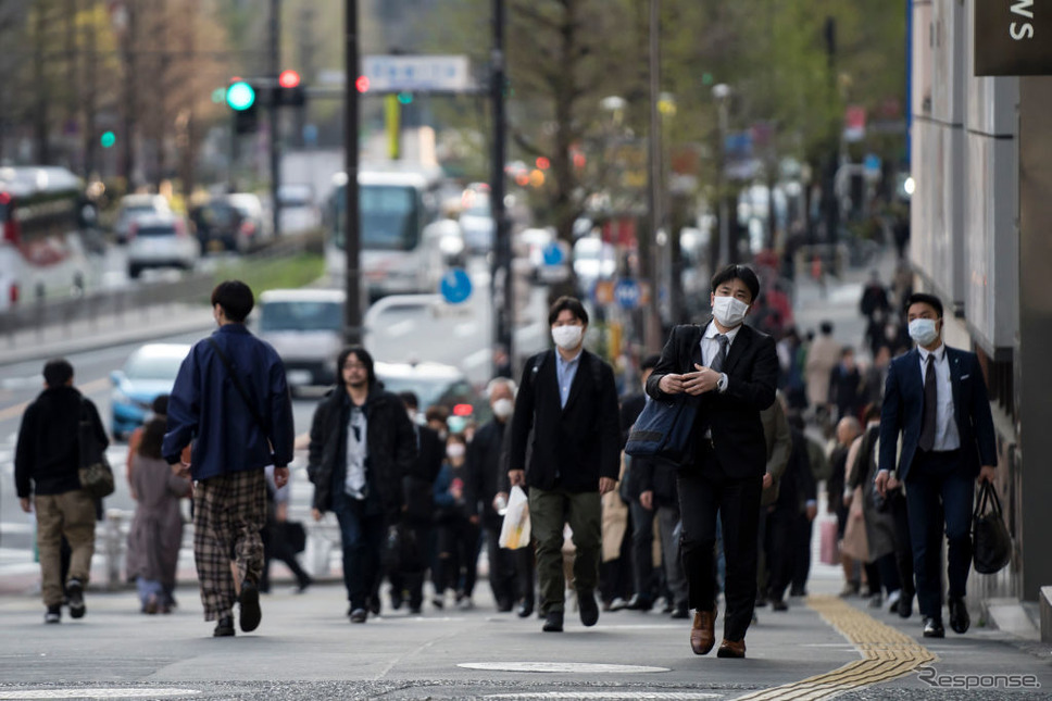 4月8日、東京新宿《photo (c) Getty Images》