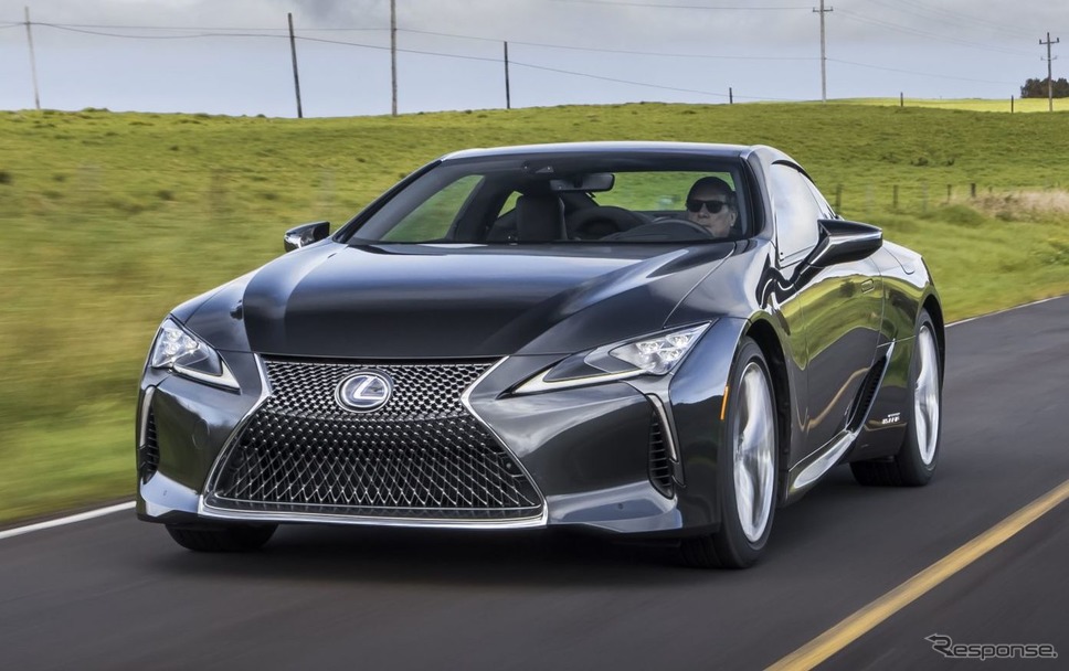 レクサス LC 500h の2021年モデル(北米仕様)《photo by Lexus》