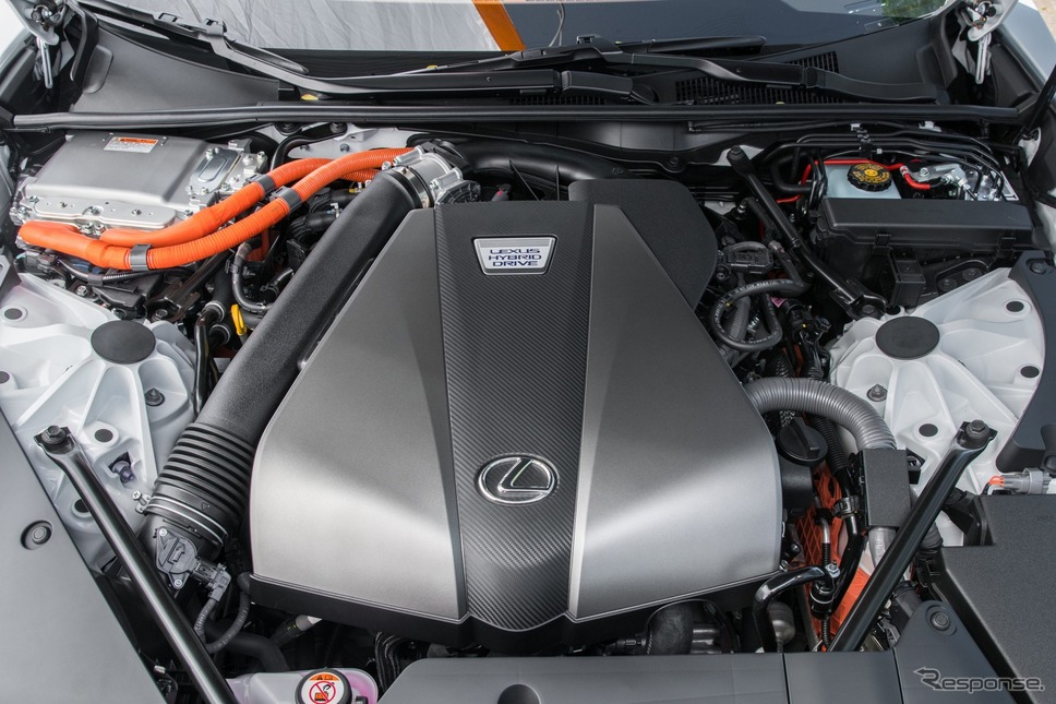 レクサス LC 500h の2021年モデル(北米仕様)《photo by Lexus》