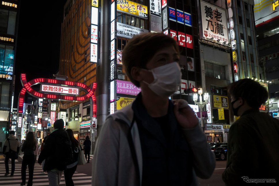 4月11日、東京新宿《photo (c) Getty Images》