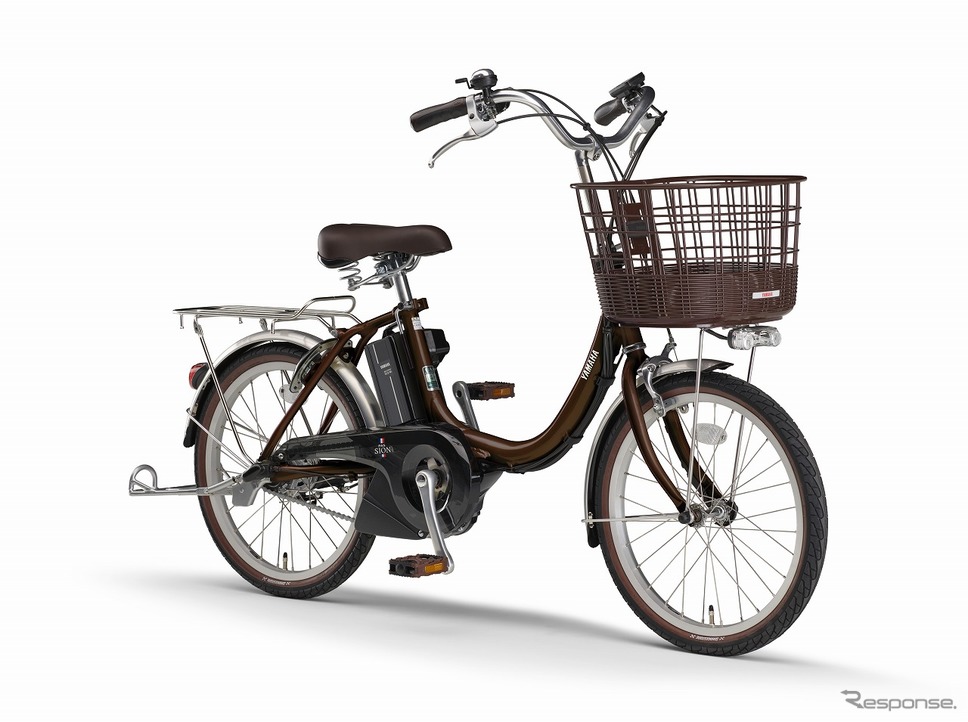 ヤマハ PAS シオン-U 20型(カカオ)《画像:ヤマハ発動機》