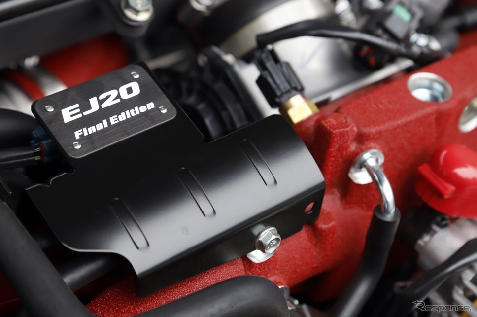 スバルWRX STI EJ20ファイナルエディション《撮影 小林岳夫》